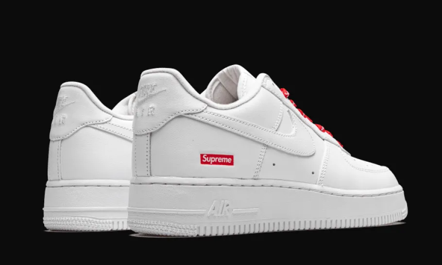 Air Force 1 Low White Supreme<Nike Sale