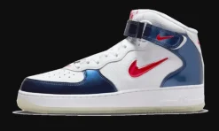 Air Force 1 Mid University Red Midnight Navy<Nike Hot