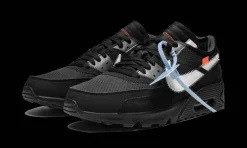 Air Max 90 Off-White Black<Nike Sale
