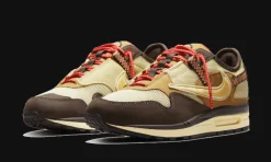 Air Max 1 Travis Scott Cactus Jack Baroque Brown<Nike Outlet