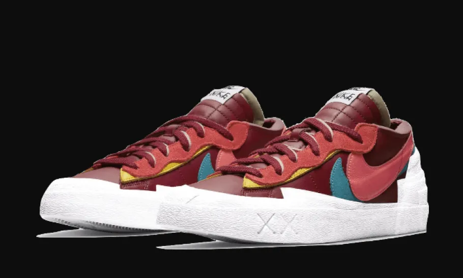 Blazer Low Sacai Kaws Team Red<Nike Sale