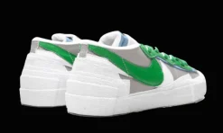 Blazer Low Sacai Medium Grey Classic Green<Nike Online