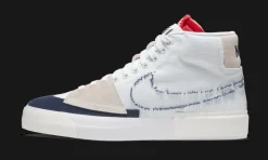 Blazer SB Mid Edge Hack Pack White<Nike Clearance
