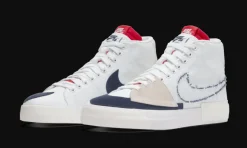 Blazer SB Mid Edge Hack Pack White<Nike Clearance