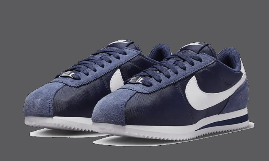 Cortez Nylon Midnight Navy White<Nike Online