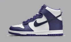 Dunk High Electro Purple Midnight Navy<Nike Outlet