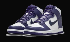 Dunk High Electro Purple Midnight Navy<Nike Outlet