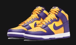 Dunk High Lakers<Nike New