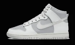 Dunk High Retro Grey White<Nike Discount
