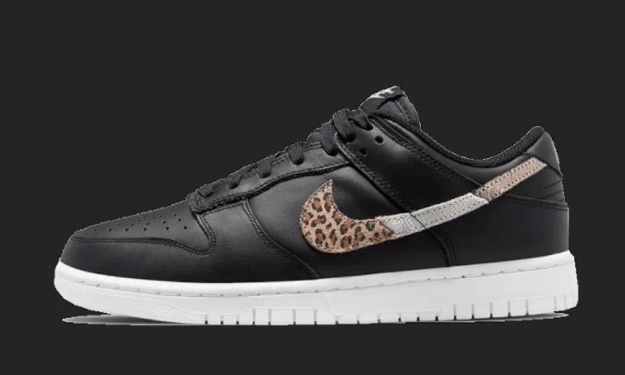 Dunk Low Animal Print Black<Nike Outlet