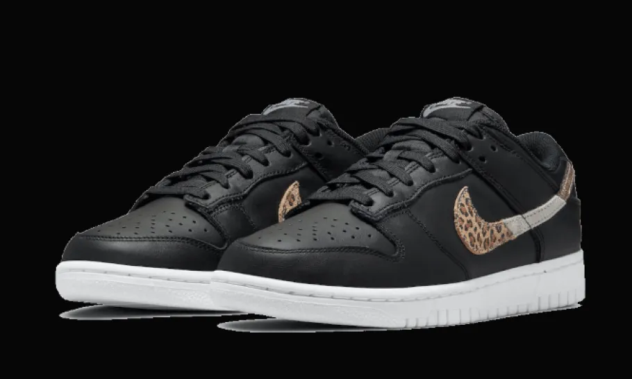 Dunk Low Animal Print Black<Nike Outlet