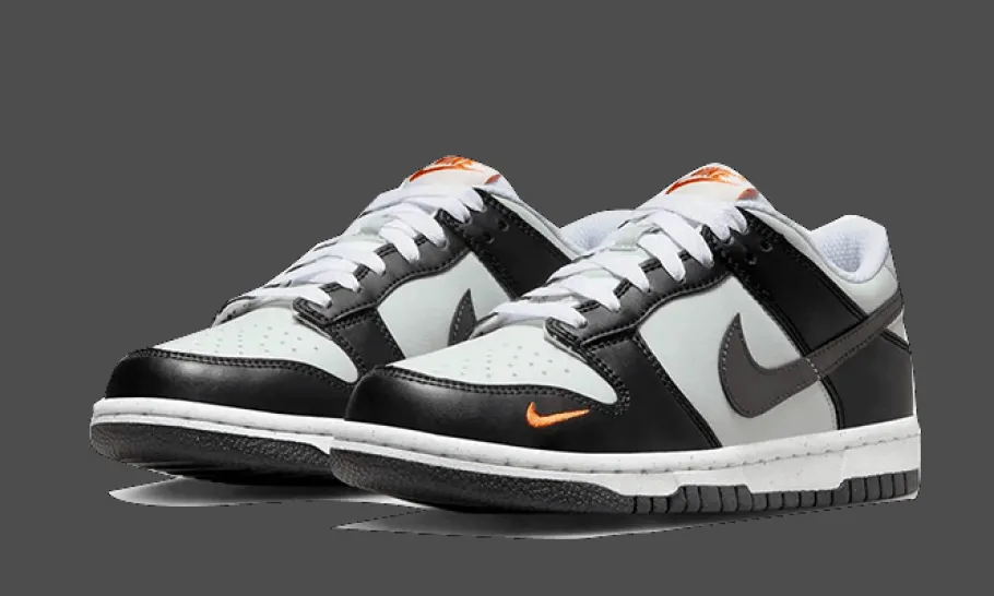 Dunk Low Black Grey Orange<Nike New