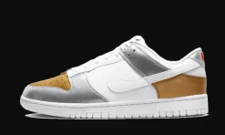 Dunk Low Gold Silver<Nike New