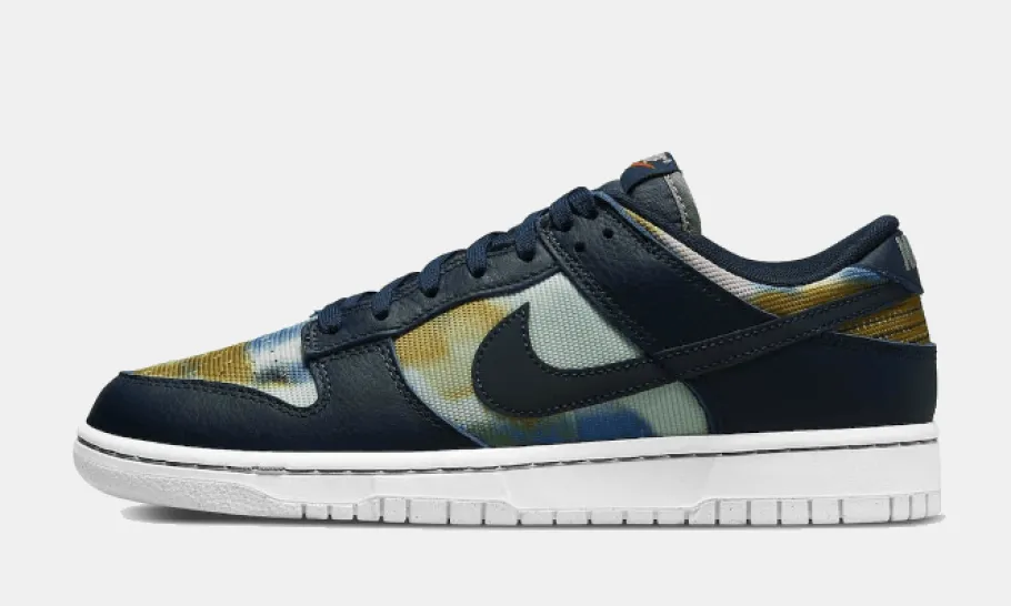 Dunk Low Graffiti Navy<Nike Clearance