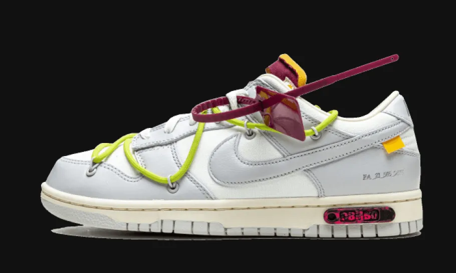 Dunk Low Off-White Lot 8<Nike New