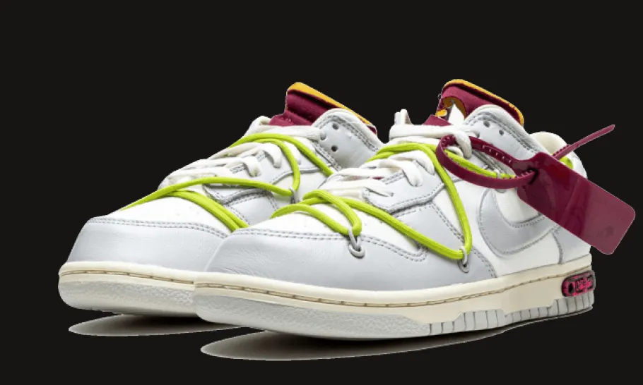 Dunk Low Off-White Lot 8<Nike New