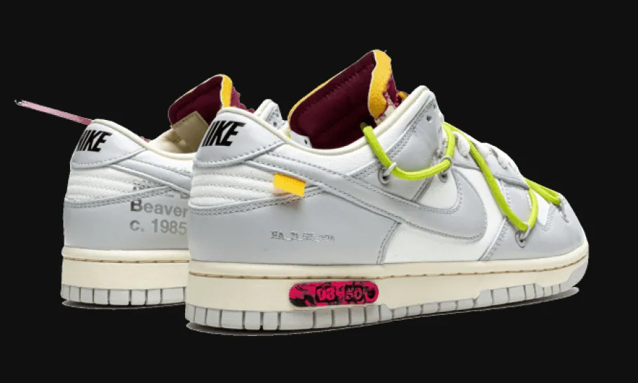 Dunk Low Off-White Lot 8<Nike New