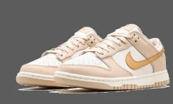 Dunk Low Phantom Metallic Gold<Nike Fashion