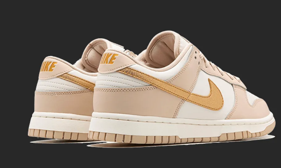 Dunk Low Phantom Metallic Gold<Nike Fashion