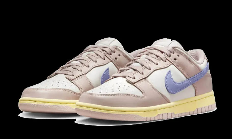 Dunk Low Pink Oxford White<Nike Hot