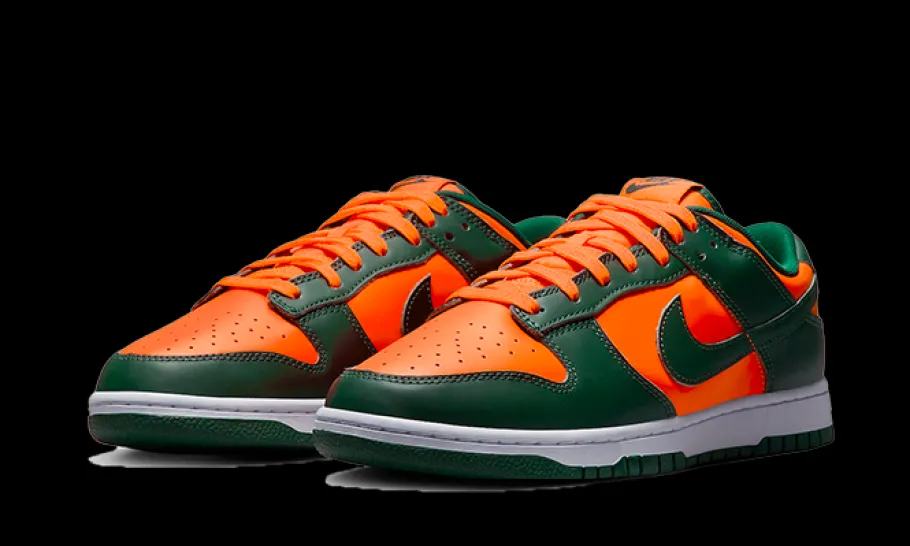 Dunk Low Retro Miami Hurricanes<Nike Clearance