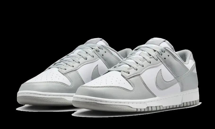 Dunk Low Retro White Light Smoke Grey<Nike New