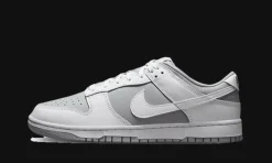 Dunk Low Retro White Grey<Nike Online