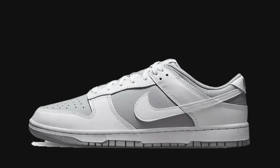 Dunk Low Retro White Grey<Nike Online