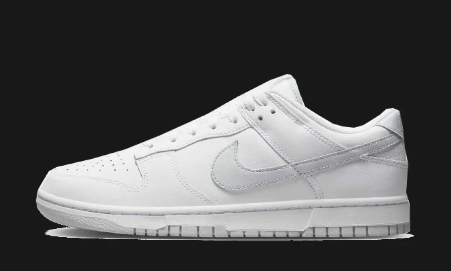Dunk Low Retro White Pure Platinum<Nike Hot