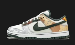 Dunk Low SE Sail Multi-Camo<Nike Fashion