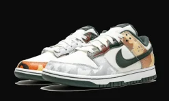 Dunk Low SE Sail Multi-Camo<Nike Fashion