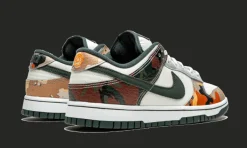 Dunk Low SE Sail Multi-Camo<Nike Fashion