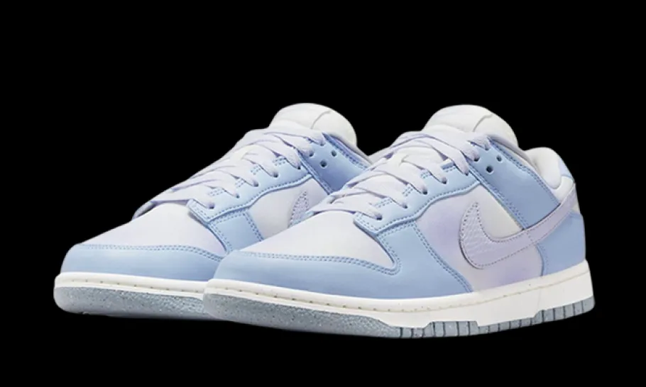 Dunk Low White Blue Airbrush<Nike Best