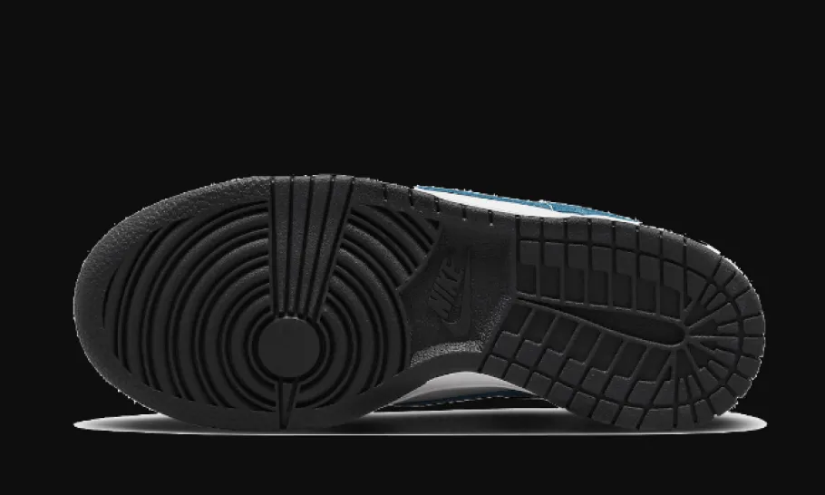 Dunk Low White Blue Black<Nike New