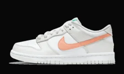 Dunk Low White Bone Peach Aqua<Nike Hot