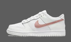 Dunk Low White Pink<Nike Fashion