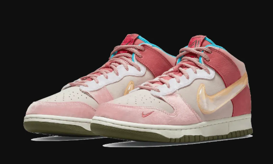 Dunk Mid Social Status Free Lunch Strawberry Milk<Nike Discount