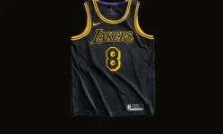 Los Angeles Lakers Kobe Bryant Black Mamba City Jersey<Nike Best