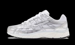 P-6000 White Metallic Silver<Nike New