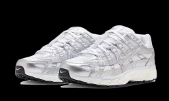 P-6000 White Metallic Silver<Nike New