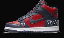 SB Dunk High Supreme By Any Means Navy<Nike Online