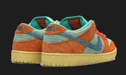 SB Dunk Low Orange Emerald Rise<Nike Sale