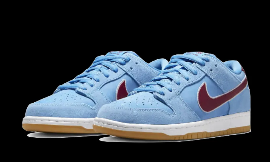 SB Dunk Low Valour Blue Team Maroon<Nike Sale
