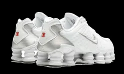 Shox TL White Metallic Silver Max Orange<Nike New