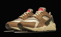 Stussy Air Huarache Desert Oak<Nike Clearance