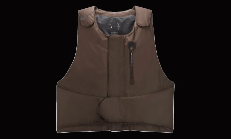 Travis Scott Cact.us Corp BH Vest Velvet Brown<Nike Sale