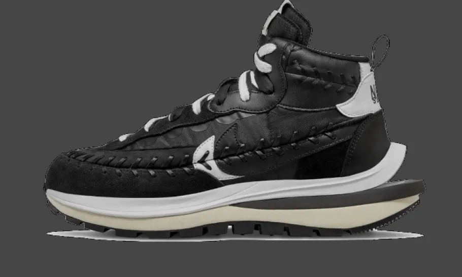 Vaporwaffle Sacai Jean Paul Gaultier Black White<Nike Fashion