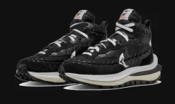 Vaporwaffle Sacai Jean Paul Gaultier Black White<Nike Fashion