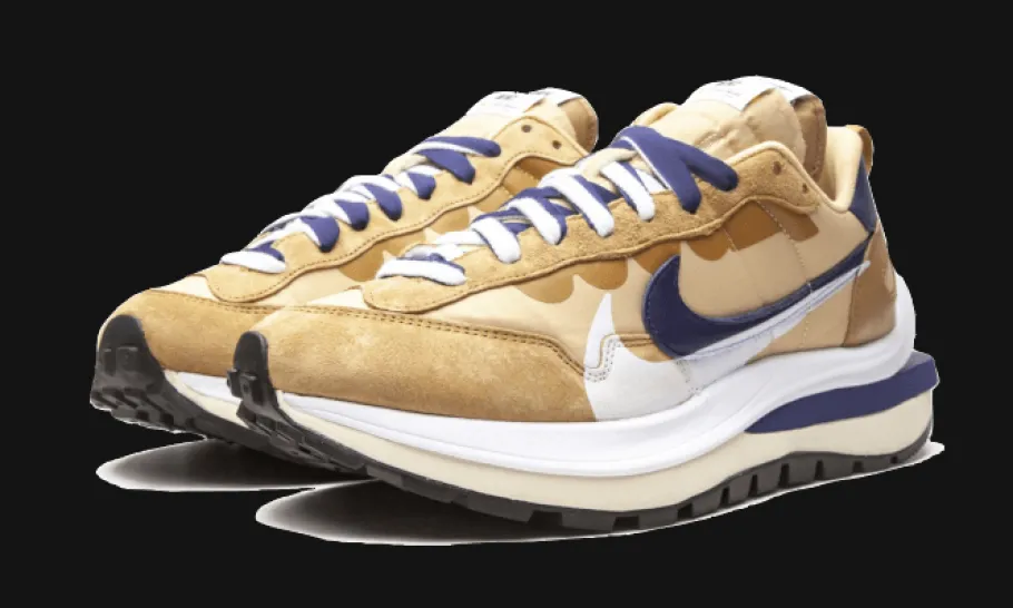 Vaporwaffle Sacai Tan Navy<Nike Hot