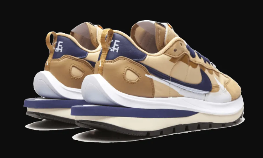 Vaporwaffle Sacai Tan Navy<Nike Hot
